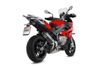 mivv exhaust slip on speed edge high mount bmw s1000xr 2015 2019