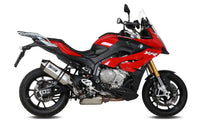 mivv exhaust slip on speed edge high mount bmw s1000xr 2015 2019