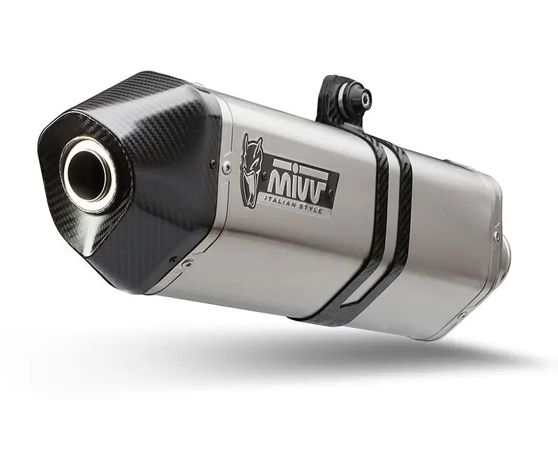 mivv exhaust slip on speed edge high mount bmw s1000xr 2015 2019