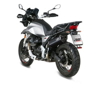 mivv exhaust slip on speed edge moto guzzi v85 tt 2019