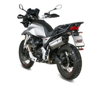 mivv exhaust slip on speed edge moto guzzi v85 tt 2019