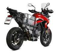 mivv exhaust slip on speed edge triumph tiger 900 gt pro rally 2021