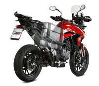 mivv exhaust slip on speed edge triumph tiger 900 gt pro rally 2021
