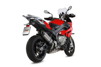 mivv exhaust slip on suono high mount bmw s1000xr 2015 2019