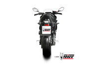 mivv exhaust slip on xm5 suzuki gsx 8s r 2022 2024 black