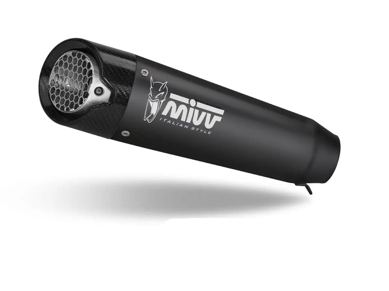 mivv exhaust slip on xm5 triumph speed triple r s rs 2018 2020