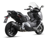 mivv exhaust speed edge slip on bmw c650gt c600 sport 2012 2015