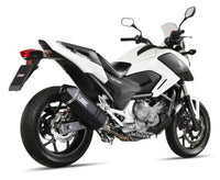 mivv exhaust speed edge slip on honda nc700x nc700s nc750s nc750x 2012 2014