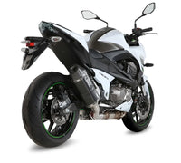 mivv exhaust speed edge slip on kawasaki z800 2013 2016