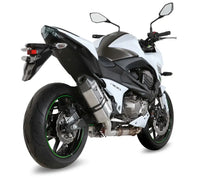 mivv exhaust speed edge slip on kawasaki z800 2013 2016