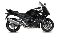 mivv exhaust speed edge slip on suzuki gsf1200 bandit gsx1250fa 2007 2016