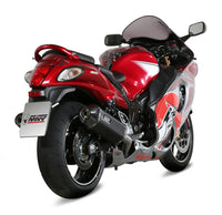 mivv exhaust speed edge slip on suzuki gsx r1300 hayabusa 2008