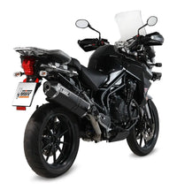 mivv exhaust speed edge slip on triumph tiger explorer 1200 2012 2015