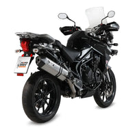 mivv exhaust speed edge slip on triumph tiger explorer 1200 2012 2015
