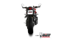 mivv exhaust sr 1 full system triumph street triple 765r rs 2023 2024 black