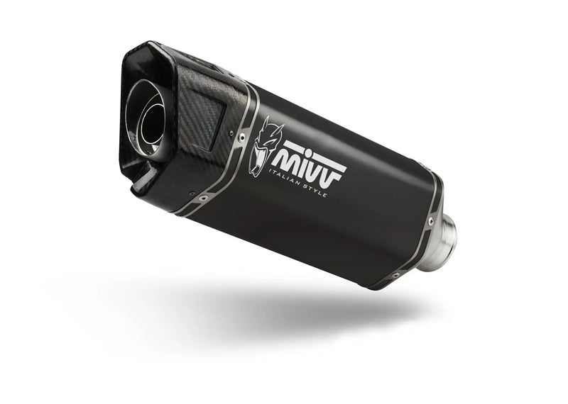 mivv exhaust sr 1 slip on suzuki gsx 8s r 2022 2024 black