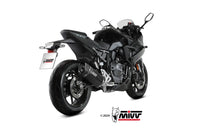mivv exhaust sr 1 slip on suzuki gsx 8s r 2022 2024 black