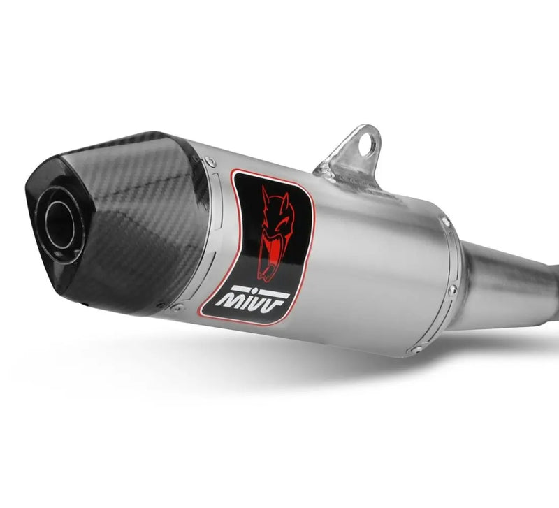 mivv exhaust str 1 slip on oval honda crf 450 2021