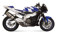 mivv exhaust suono slip on aprilia rsv1000 tuono 1000 2004 2010