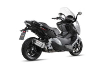 mivv exhaust suono slip on bmw c650gt c600 sport 2012 2015