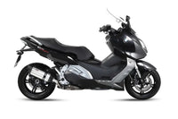 mivv exhaust suono slip on bmw c650gt c600 sport 2012 2015