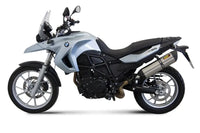 mivv exhaust suono slip on bmw f650gs f800gs 2008