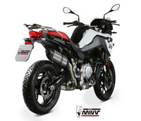 mivv exhaust suono slip on bmw f850gs f750gs 2018