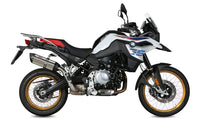 mivv exhaust suono slip on bmw f850gs f750gs 2018