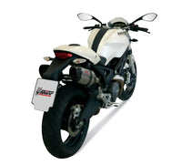 mivv exhaust suono slip on ducati monster 696 2008 2014