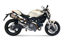 mivv exhaust suono slip on ducati monster 696 2008 2014