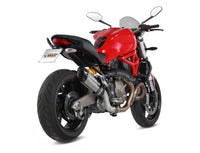 mivv exhaust suono slip on ducati monster 821 2014 2017