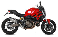 mivv exhaust suono slip on ducati monster 821 2014 2017