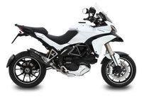 mivv exhaust suono slip on ducati multistrada 1200 2010 2014