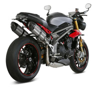 mivv exhaust suono slip on high mount triumph speed triple 2016 2017