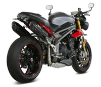 mivv exhaust suono slip on high mount triumph speed triple 2016 2017