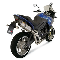 mivv exhaust suono slip on high mount triumph tiger 1050 2007 2013