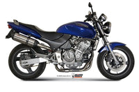mivv exhaust suono slip on honda hornet 600 1998 2002