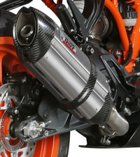mivv exhaust suono slip on ktm 125 200 390 duke rc125 rc390 2017