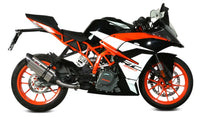 mivv exhaust suono slip on ktm 125 200 390 duke rc125 rc390 2017