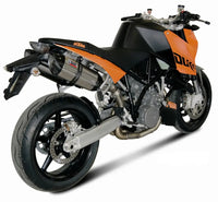 mivv exhaust suono slip on ktm 990 superduke 2005 2011