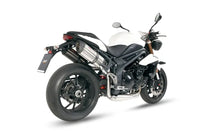 mivv exhaust suono slip on low mount triumph speed triple 2011 2015