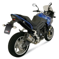 mivv exhaust suono slip on low mount triumph tiger 1050 2007 2013