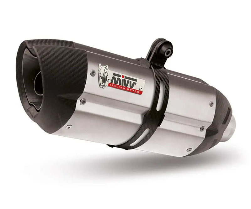 mivv exhaust suono slip on multistrada v4 1100 s 2021 titanium