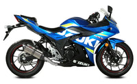 mivv exhaust suono slip on suzuki gsx250r 2017