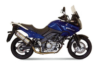 mivv exhaust suono slip on suzuki v strom dl650 2007 2011