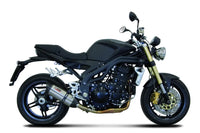 mivv exhaust suono slip on triumph speed triple 2007 2010