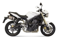 mivv exhaust suono slip on triumph street triple 2007 2012