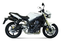 mivv exhaust suono slip on triumph street triple 2007 2012