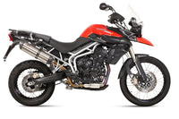 mivv exhaust suono slip on triumph tiger 800 2011