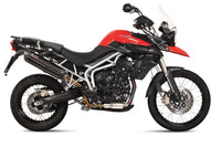 mivv exhaust suono slip on triumph tiger 800 2011